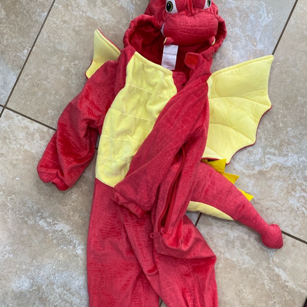 Toddler dragon costume